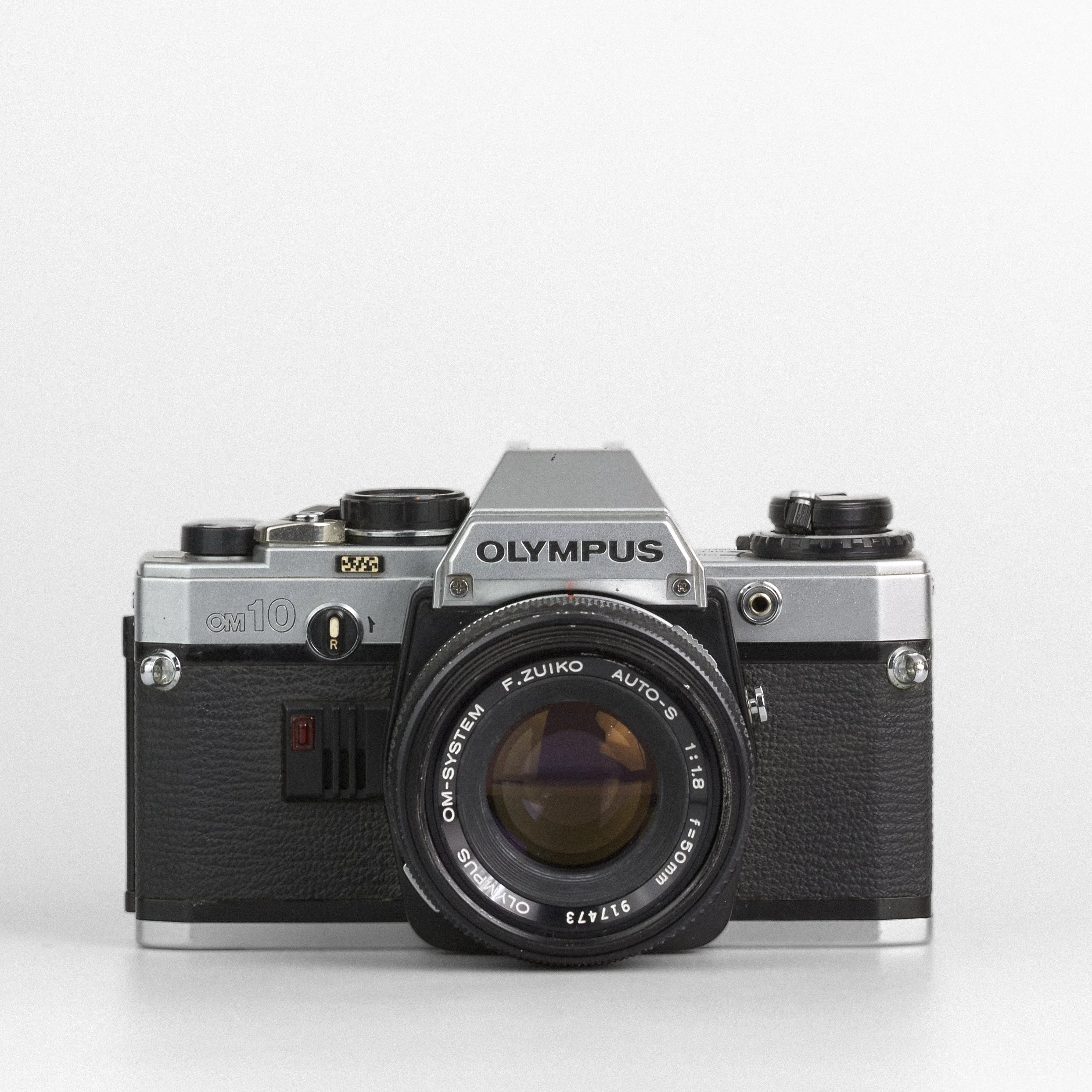 Olympus 50mm Camera Film 35mm OM-10 Auto-S Zuiko with Lens OM10 OM
